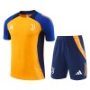 Conjunto (Camiseta+Pantalón Corto) Juventus Pre-Match 2024-25 Naranja - Niño